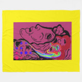 Goddess of Land and Sea Fleecedecke (Vorderseite (Horizontal))