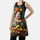 "Goddess of Overindulgence" - farbiges Portrait Schürze (InSitu)