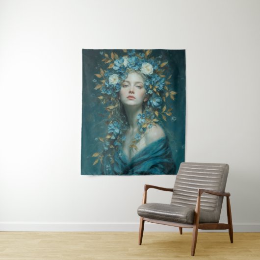 Goddess of the Night Tapestry Wandteppich (Beispiel)