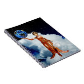 Goddess of Universe Notebook Notizblock (Rechte Seite)