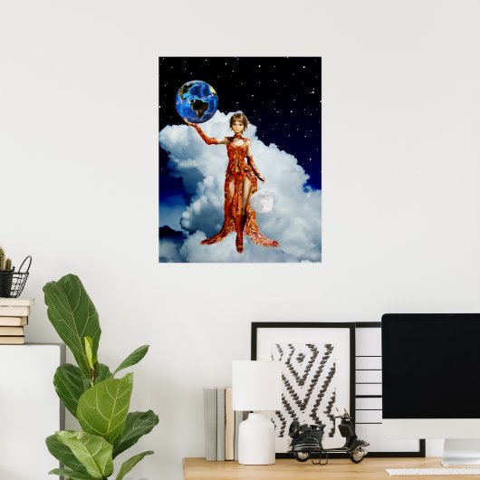 Goddess of Universe Poster (Heimbüro)