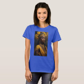 Goddess Oxum (Oshun) - Afrikanische Mythologie T-Shirt (Vorne ganz)