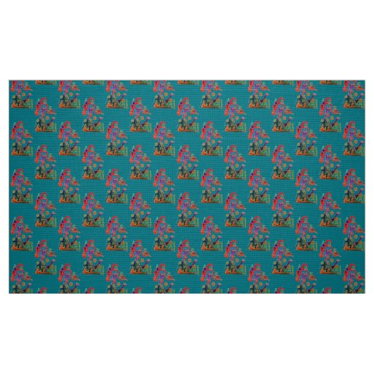 Goddess Pattern Stoff (Fat Quarter (45,7 x 55,9 cm))