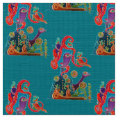 Goddess Pattern Stoff (Nahaufnahme)