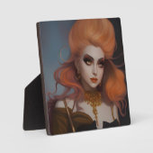 Goddess Plaque Fotoplatte (Vorderseite)