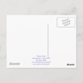 Goddess Postcard - "Electric Moon" Postkarte (Rückseite)