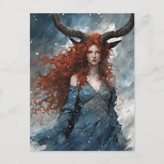 Goddess Postcard Postkarte (Vorderseite)