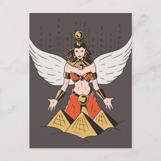 Goddess Postcard Postkarte (Vorderseite)