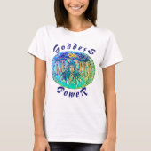 Goddess Power Colorful Infinity Deity T-Shirt (Vorderseite)