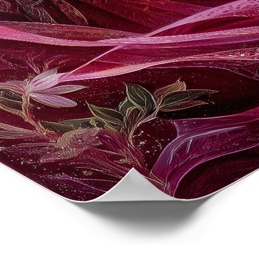 Goddess Queen Fantasy Art Poster (Ecke)