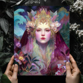 Goddess Queen Fantasy Wall Art Print Poster
