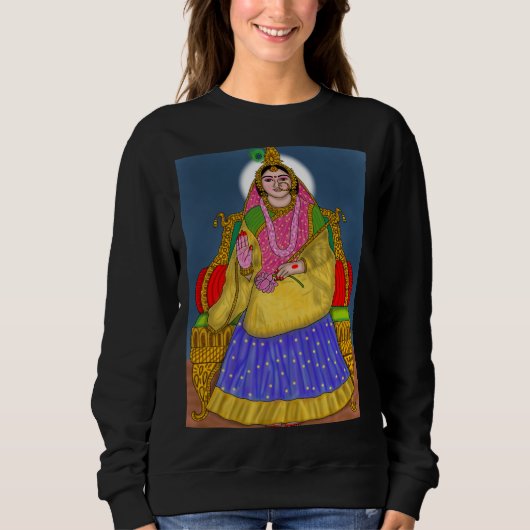 Goddess Radha Hoodie (Vorderseite)