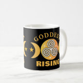 Goddess Rising Tasse - Golden Solar Power (VorderseiteRechts)