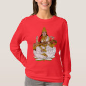 Goddess Saraswati T-Shirts (Vorderseite)