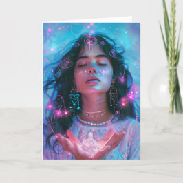 *~* Goddess SC4 Crystal Blank Dankeskarte