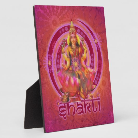 Goddess SHAKTI / LAKSHMI Fotoplatte (Seite)
