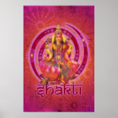 Goddess SHAKTI / LAKSHMI Poster (Vorne)