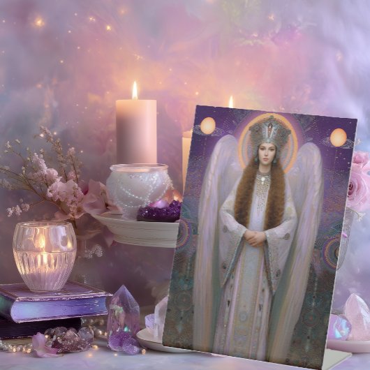 Goddess Shekinah High Frequency Kabbalist Art Sockelschild