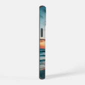 Goddess Silhoutte mit einem Gehäuse für das Sonnen iPhone 15 Hülle (Rechte Seite)