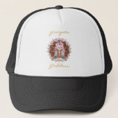 Goddess Swag ~ Gangsta Goddess™ Trucker Hat Truckerkappe (Vorderseite)