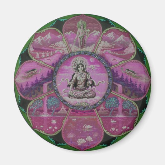 Goddess Tara Mandala Magnet (Vorne)