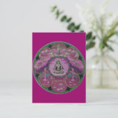 Goddess Tara Mandala Postcard Postkarte (Stehend Vorderseite)
