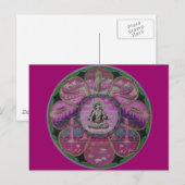 Goddess Tara Mandala Postcard Postkarte (Vorne/Hinten)