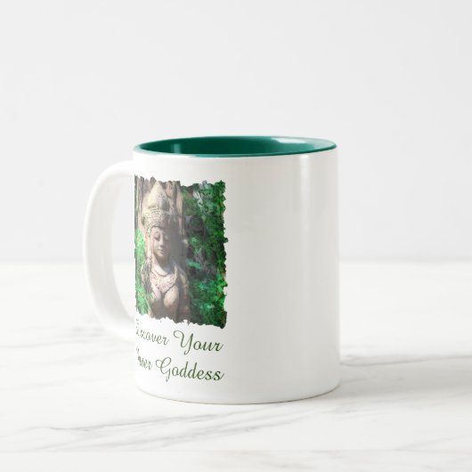 Goddess-Tasse Zweifarbige Tasse (Vorderseite Links)