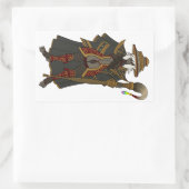 Goddess Vaznev Rechteckiger Aufkleber (Tasche)