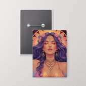 Goddess Vibes Button (Vorderseite/Rückseite)