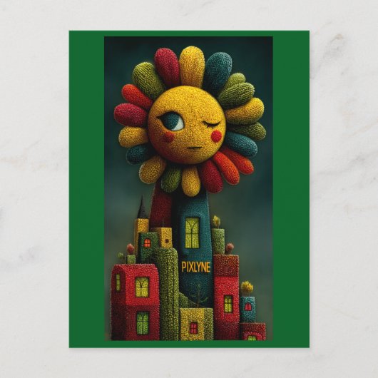 GoddessAIArt Post Card Postkarte (Vorderseite)