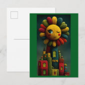 GoddessAIArt Postkarte (Vorne/Hinten)