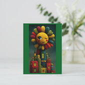GoddessAIArt Postkarte (Stehend Vorderseite)