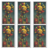 GoddessAIArt Sticker Sheet (Vorderseite)