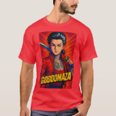 GODDOMAZA BAD A BIKER T-Shirt (Vorderseite)