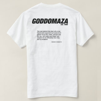 GODDOMAZA CLASSIC HEAD MIT MOMOKO QUOTE T-Shirt