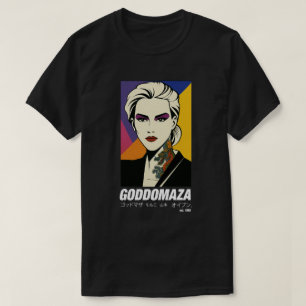 GODDOMAZA OSTEN. 1985 PT. 3 SCHWARZES T-SHIRT