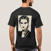 GODDOMAZA OSTEN. 1985 PT. 5 SCHWARZES T-SHIRT (Rückseite)