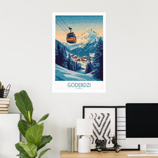 Goderdzi Poster Georgien 1 (Heimbüro)