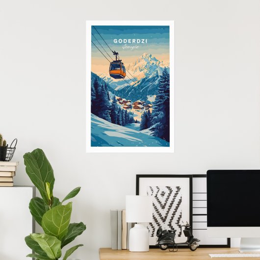 Goderdzi Print Georgien 1 Poster (Heimbüro)