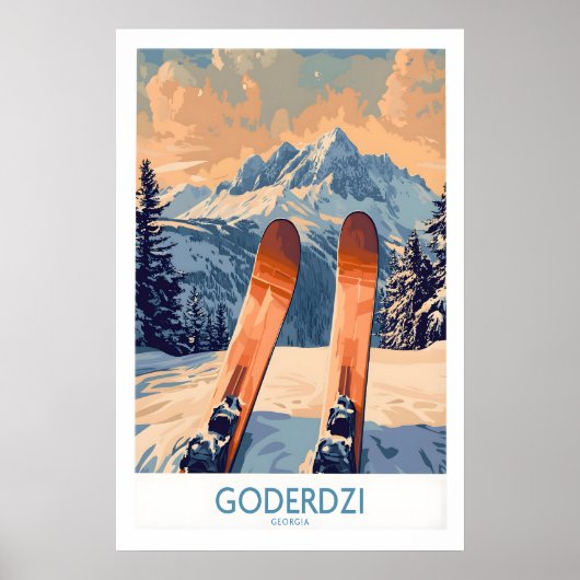 Goderdzi Ski Poster 1 (Vorne)