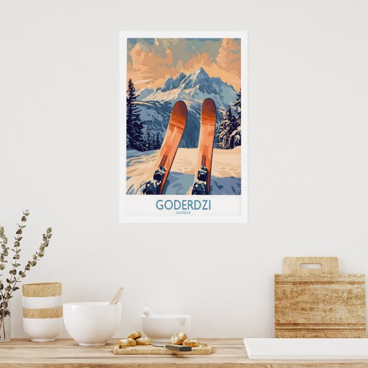Goderdzi Ski Poster 1 (Küche)