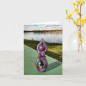 Godess am Fluss All Occassions Karte (Gelbe Blume)