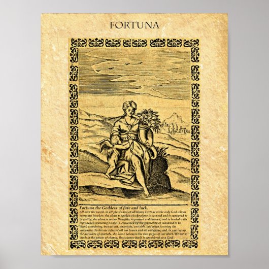 GODESS FORTUNA POSTER (Vorne)