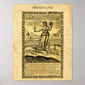 GODESS PERSEPHONE POSTER (Vorne)