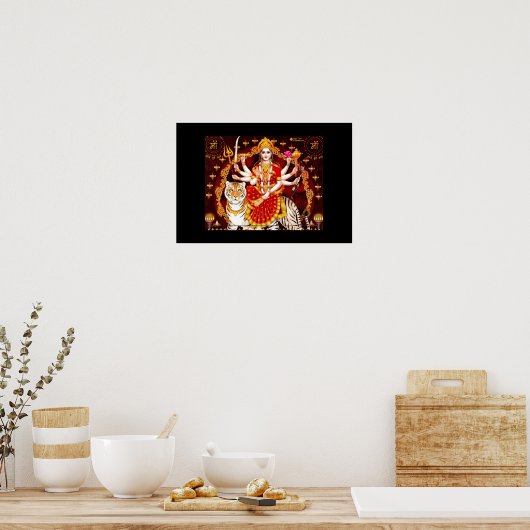 GODESS VAISHNO DEVI POSTER (Küche)