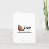 Godetia-Karte Karte (Rückseite)