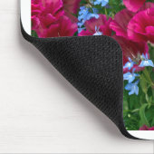 Godetia und Lobelia-Geschenke Mousepad (Ecke)
