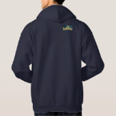 Godfarter hoodie Navy (Rückseite)
