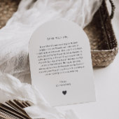 Godfather Handwritten Proposal Photo Arch  Einladung